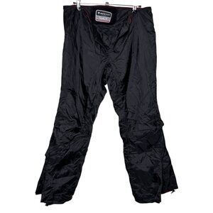 REV'IT Padded Pants Men's Medium Goretex Black Motorcycle Riding Waterproof Tour